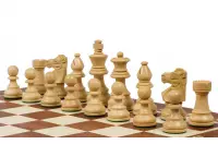 Szachy Turniejowe French Staunton Gold nr 4 (42x42cm)